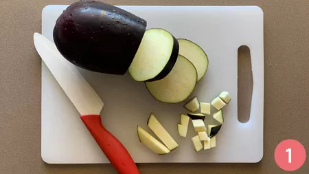 Pasta con Melanzane - P1