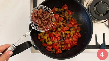 Pasta con Melanzane - P4