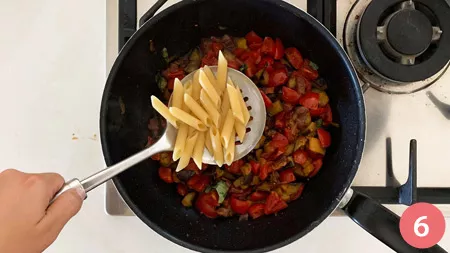 Pasta con Melanzane - P6