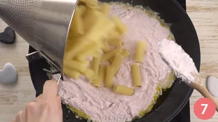 Pasta con mousse di prosciutto - Passaggio 7