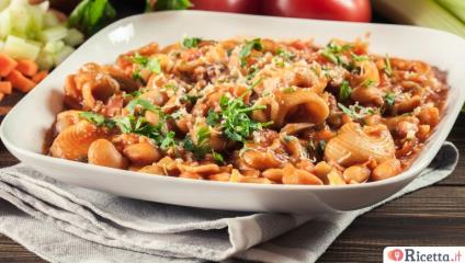 Pasta e fagioli Bimby, cremosa e profumata
