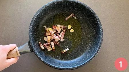 Pasta fave, pecorino e finocchietto - p1