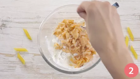 Pasta fredda al salmone - Passaggio 2