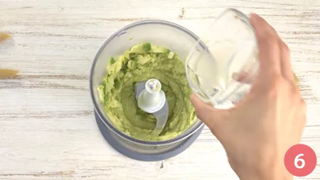 Pasta fredda con avocado e salmone - Passaggio 6