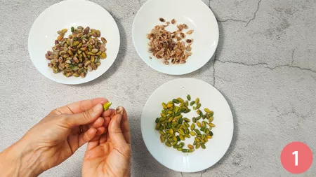 Pasta fredda pesto di pistacchi e mozzarelline - P1