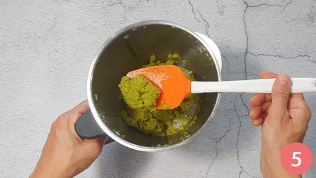 Pasta fredda pesto di pistacchi e mozzarelline - P5