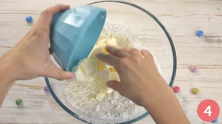 Pasta frolla alle nocciole - Passaggio 4