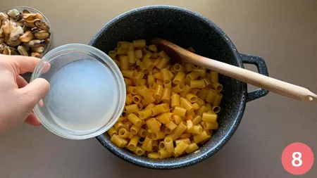 Pasta patate e cozze - p8