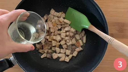 Pasta con pesce spada e melanzane - Passaggio 3