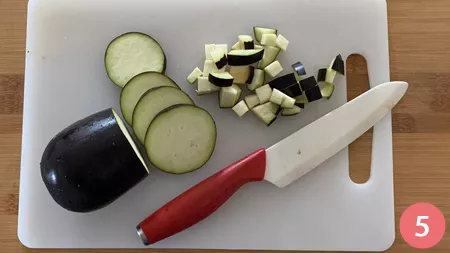 Pasta con pesce spada e melanzane - Passaggio 5