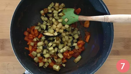 Pasta con pesce spada e melanzane - Passaggio 7
