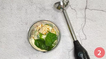 Pasta con pesto di zucchine e burrata - P2