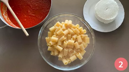 Pasta ricotta e pomodoro - P2