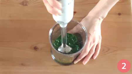 Pasta verde di spinaci - Pass 2