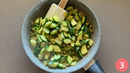 Pasta zucchine e menta - Passaggio 3