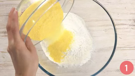 Paste di meliga - Passo 1