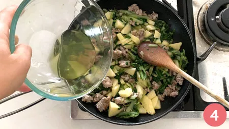 Pasticcio di patate e bietole - Passaggio 4