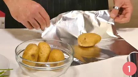 Patate al cartoccio - Passaggio 1