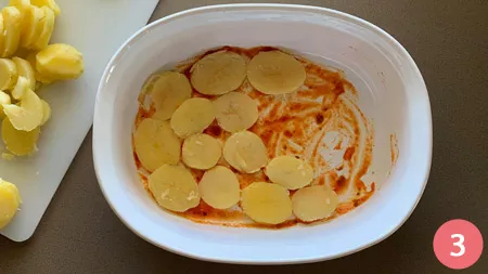 Patate alla parmigiana - Passaggio 3
