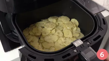 Patate in friggitrice ad aria - P6