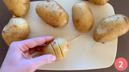Patate Hasselback - p2