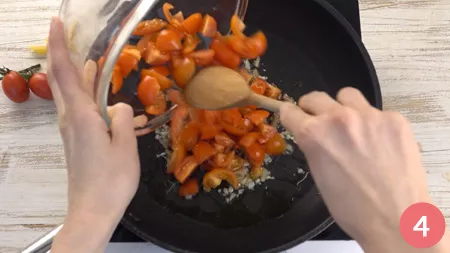 Penne al sugo di tonno e pomodorini - Passaggio 4