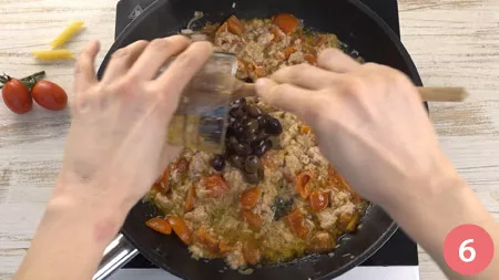 Penne al sugo di tonno e pomodorini - Passaggio 6
