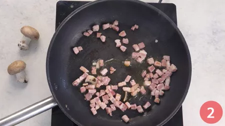 Penne alla boscaiola - Passaggio 2