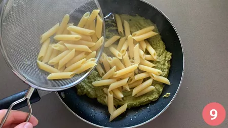 Penne alla crema di asparagi - p9