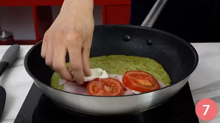 Piadina di zucchine - P7