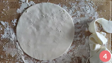 Piadine senza glutine - Step 4