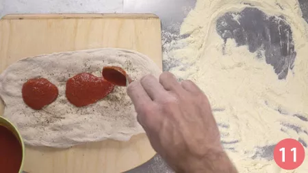 Pinsa romana - Passaggio 11