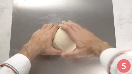 Pinsa romana - Passaggio 5