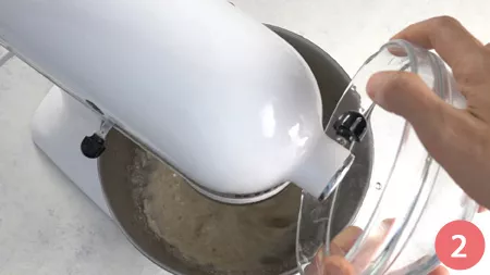 Pizza con il poolish - Passaggio 2