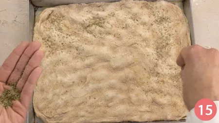 Pizza con lievito madre - Passaggio 15