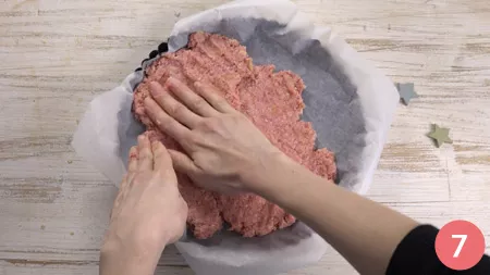 Pizza di carne - Passaggio 7