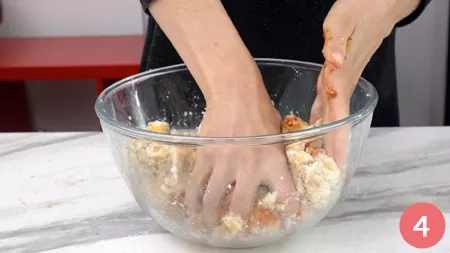Pizza di pane - P4