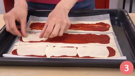 Pizza di sfoglia a spirale - P3