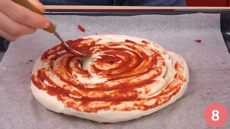 Pizza di sfoglia a spirale - P8