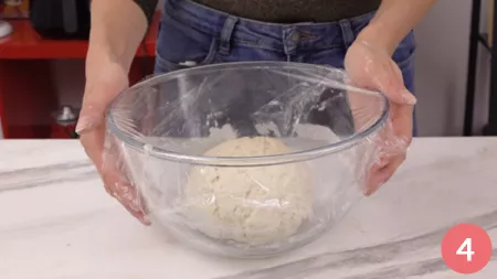 Pizza in friggitrice ad aria - P4