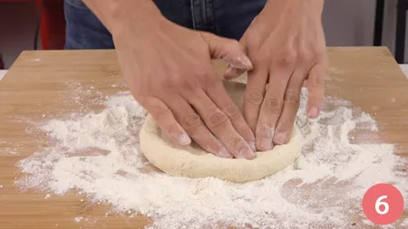 Pizza in friggitrice ad aria - P6