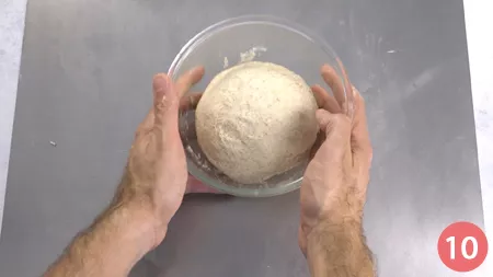 Pizza a lunga lievitazione con planetaria - Passaggio 10