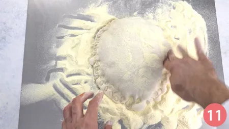 Pizza a lunga lievitazione con planetaria - Passaggio 11