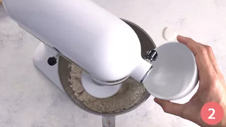 Pizza a lunga lievitazione con planetaria - Passaggio 2