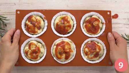 Pizza Muffin - Passaggio 9