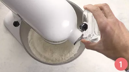 Pizza napoletana - Passaggio 1