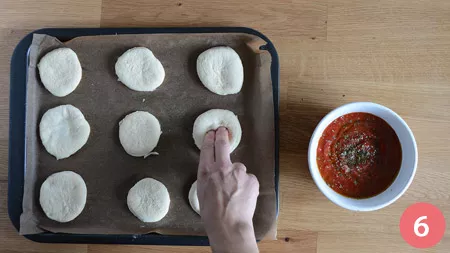 Pizzette da buffet - P6