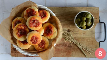 Pizzette da buffet - P8