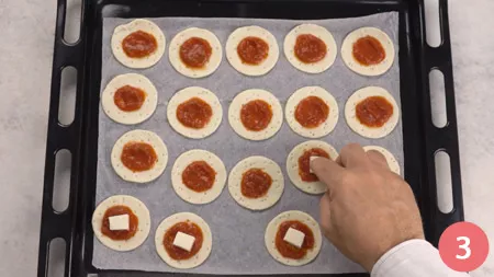 Antipasti con pasta sfoglia - Passaggio 7