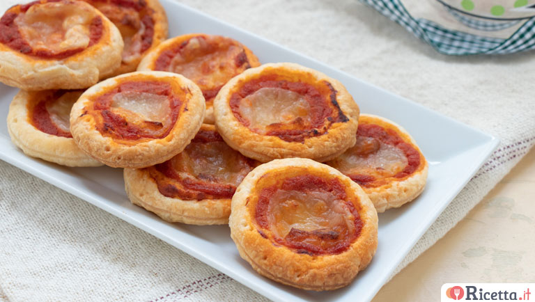 Ricetta Pizzette di sfoglia